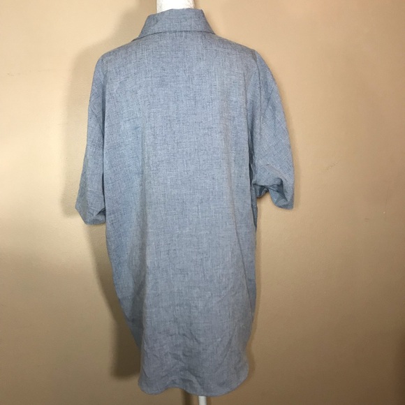 COOFANDY Men's Casual Button Down short Sleeve Shirt size XL - Picture 3 of 11